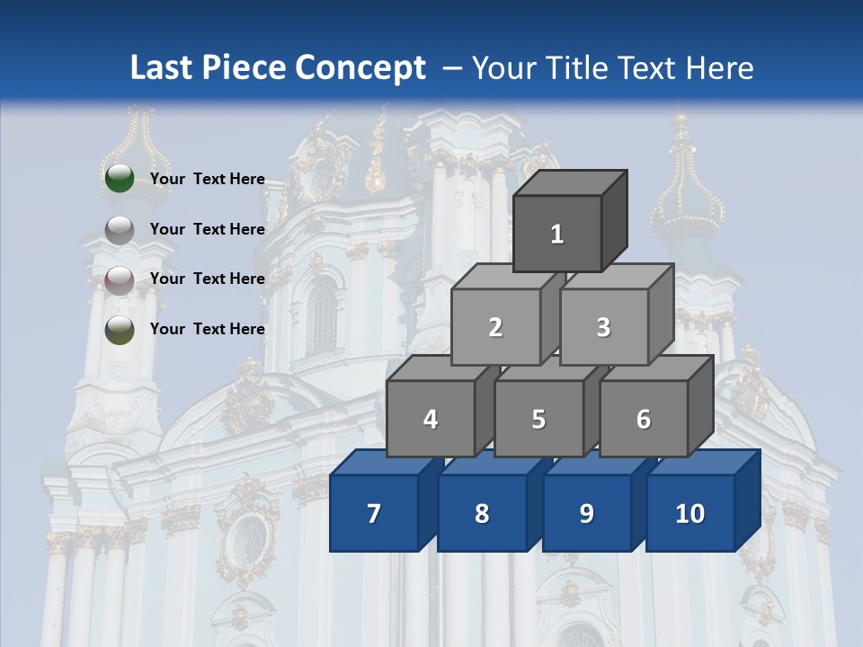 Sky Design Blue PowerPoint Template