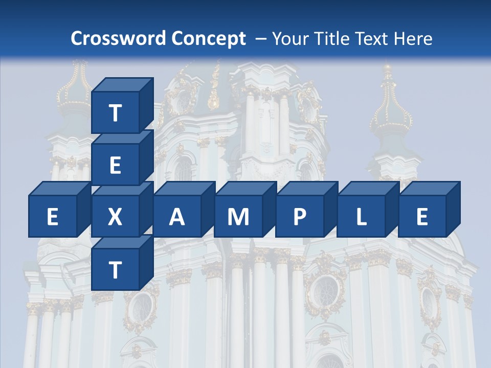 Sky Design Blue PowerPoint Template