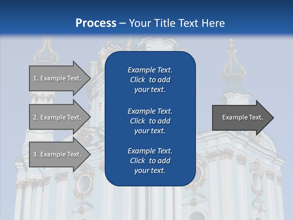 Sky Design Blue PowerPoint Template
