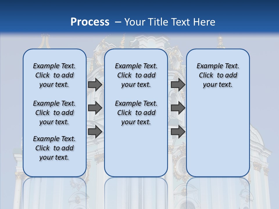Sky Design Blue PowerPoint Template