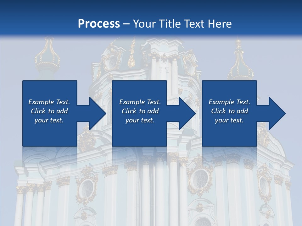 Sky Design Blue PowerPoint Template