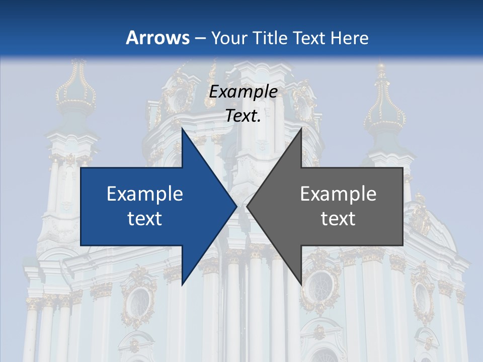 Sky Design Blue PowerPoint Template