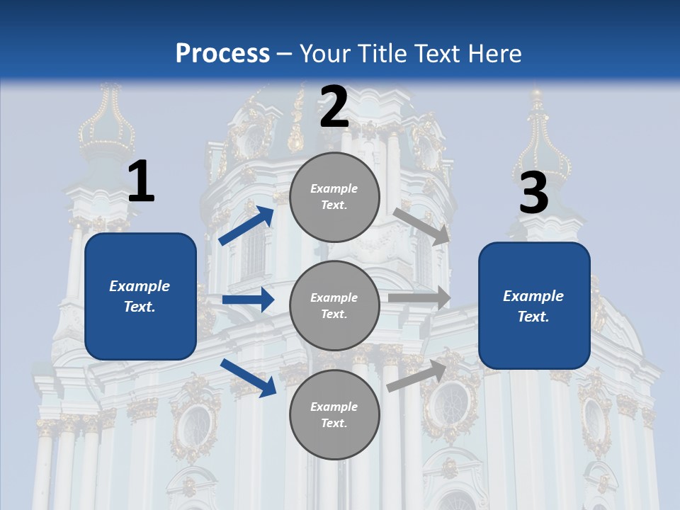 Sky Design Blue PowerPoint Template