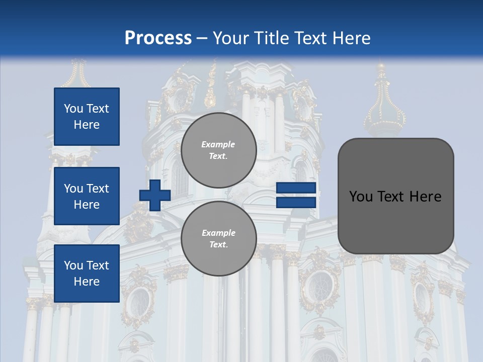Sky Design Blue PowerPoint Template