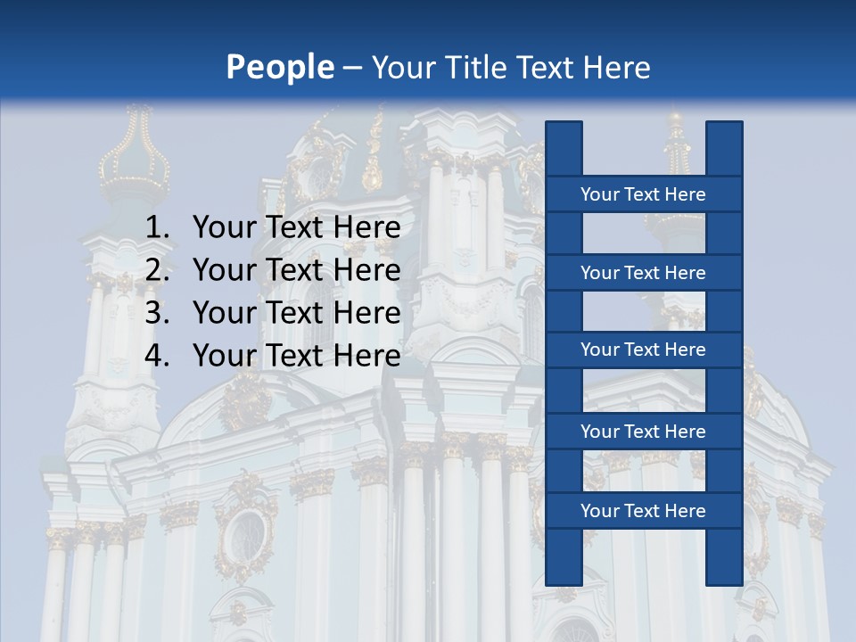 Sky Design Blue PowerPoint Template