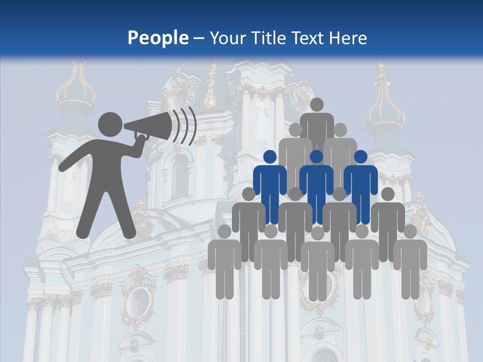 Sky Design Blue PowerPoint Template