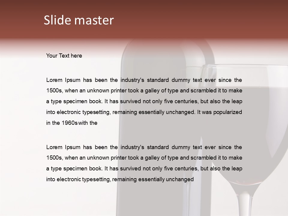 Reflex White Background Cheers PowerPoint Template