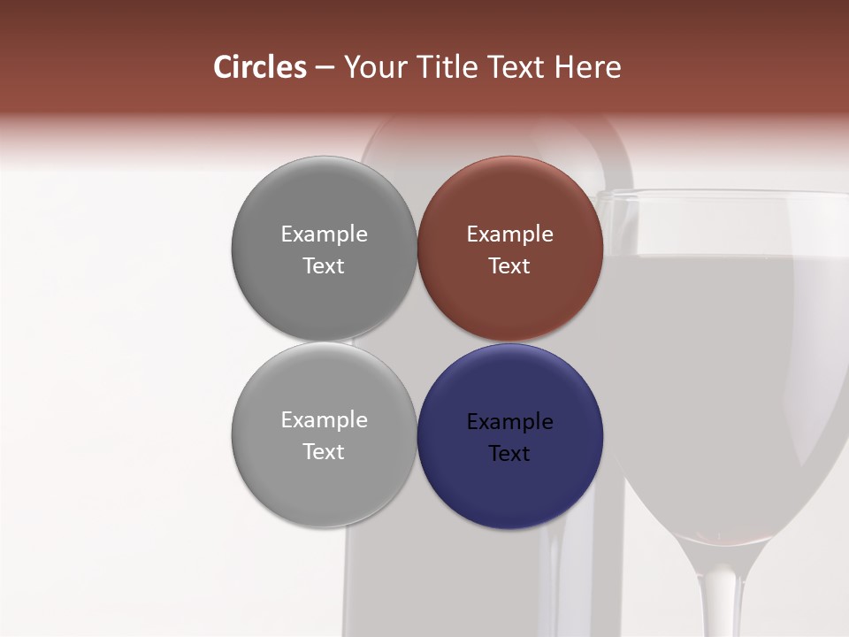 Reflex White Background Cheers PowerPoint Template