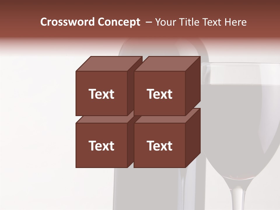 Reflex White Background Cheers PowerPoint Template