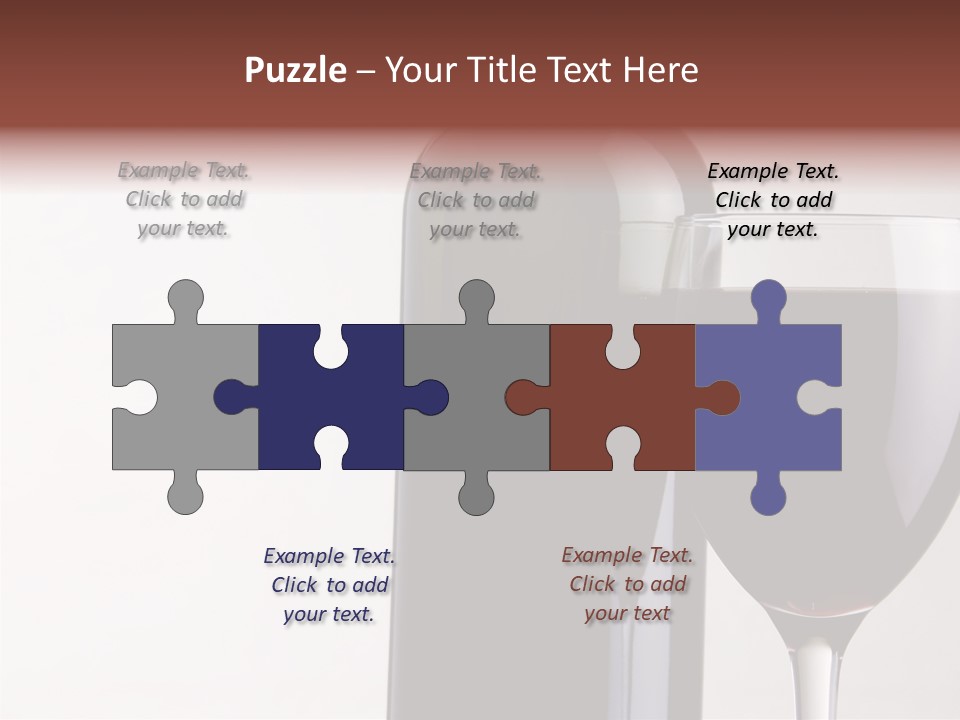 Reflex White Background Cheers PowerPoint Template