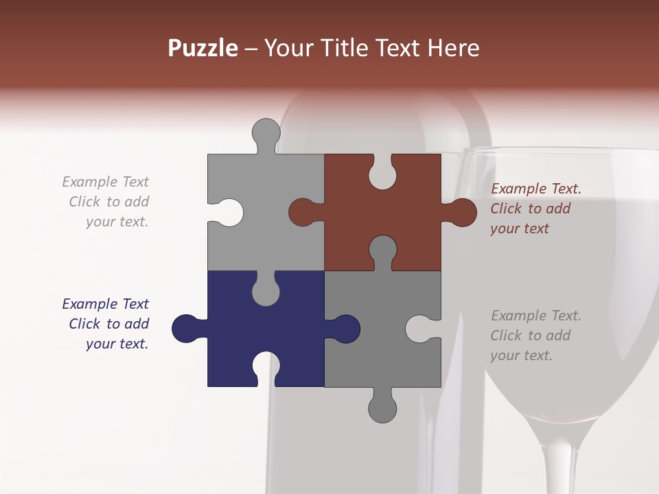 Reflex White Background Cheers PowerPoint Template