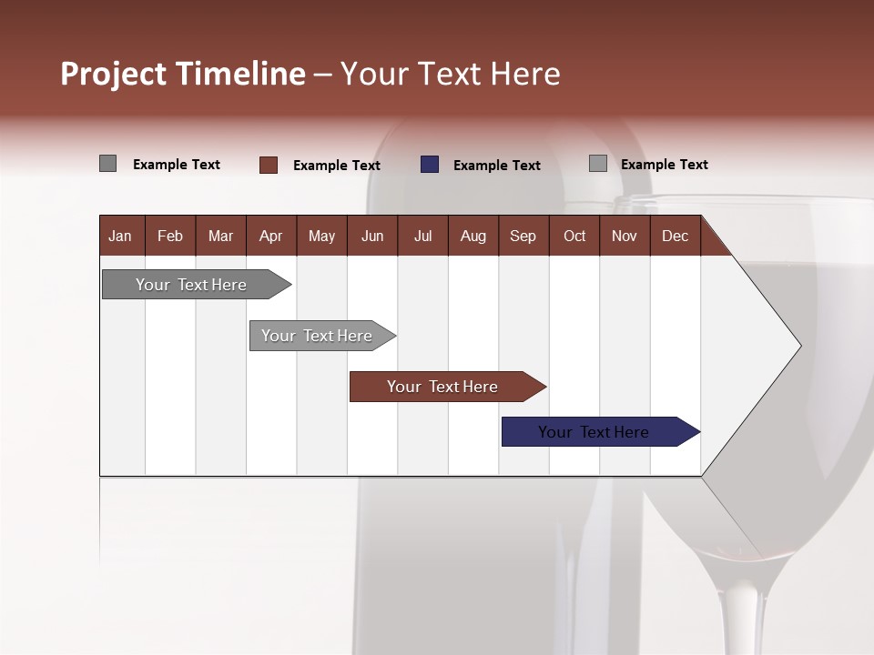 Reflex White Background Cheers PowerPoint Template