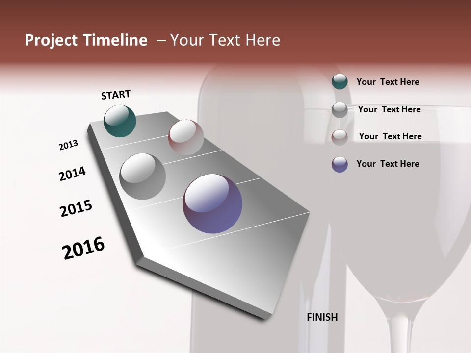 Reflex White Background Cheers PowerPoint Template