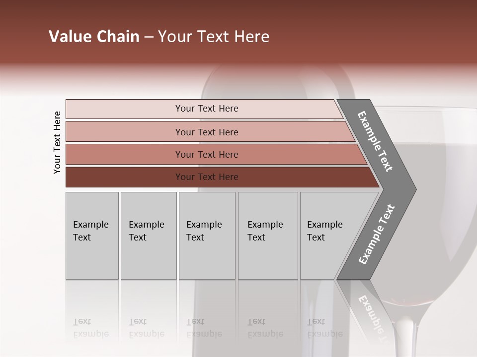 Reflex White Background Cheers PowerPoint Template
