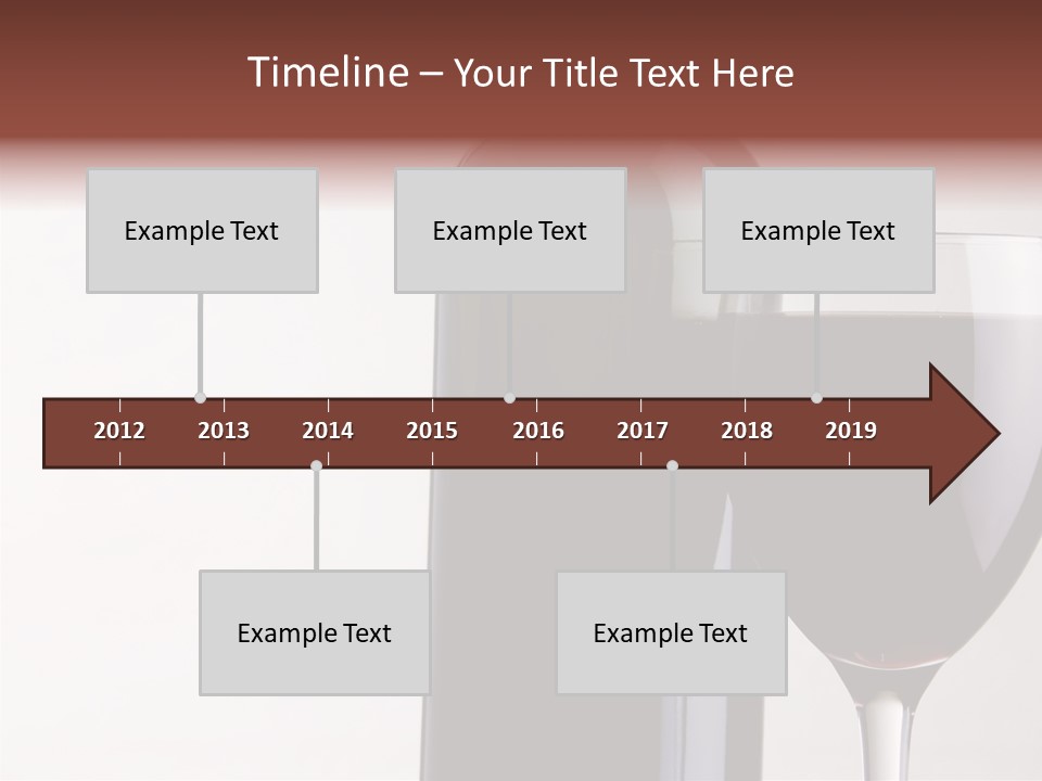 Reflex White Background Cheers PowerPoint Template