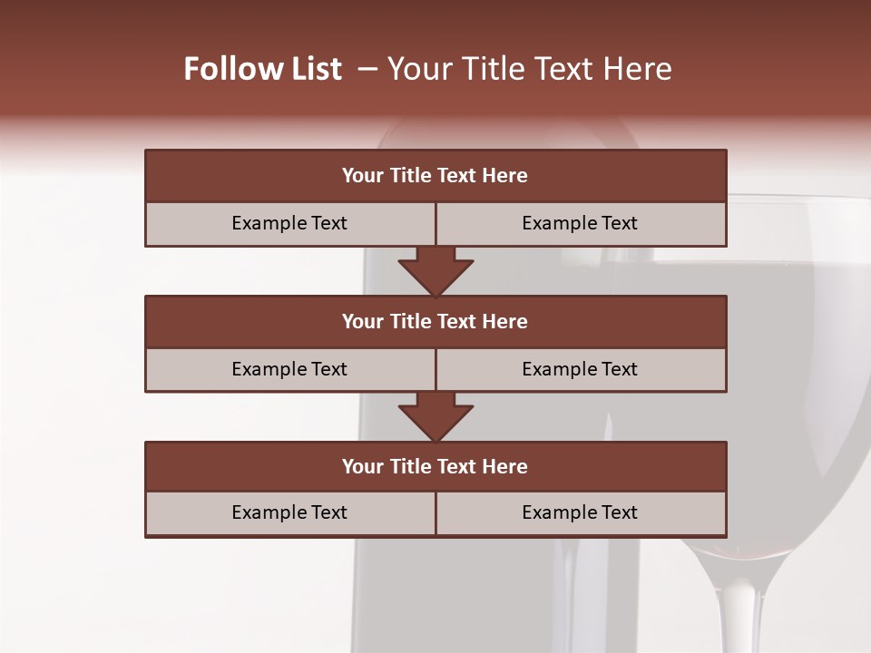 Reflex White Background Cheers PowerPoint Template