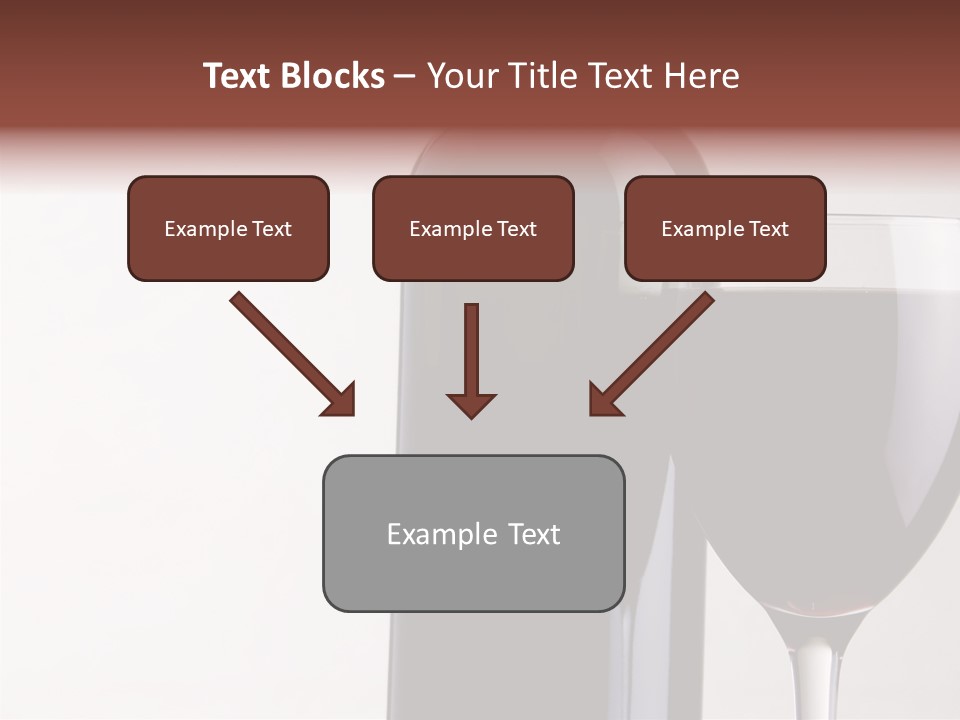 Reflex White Background Cheers PowerPoint Template