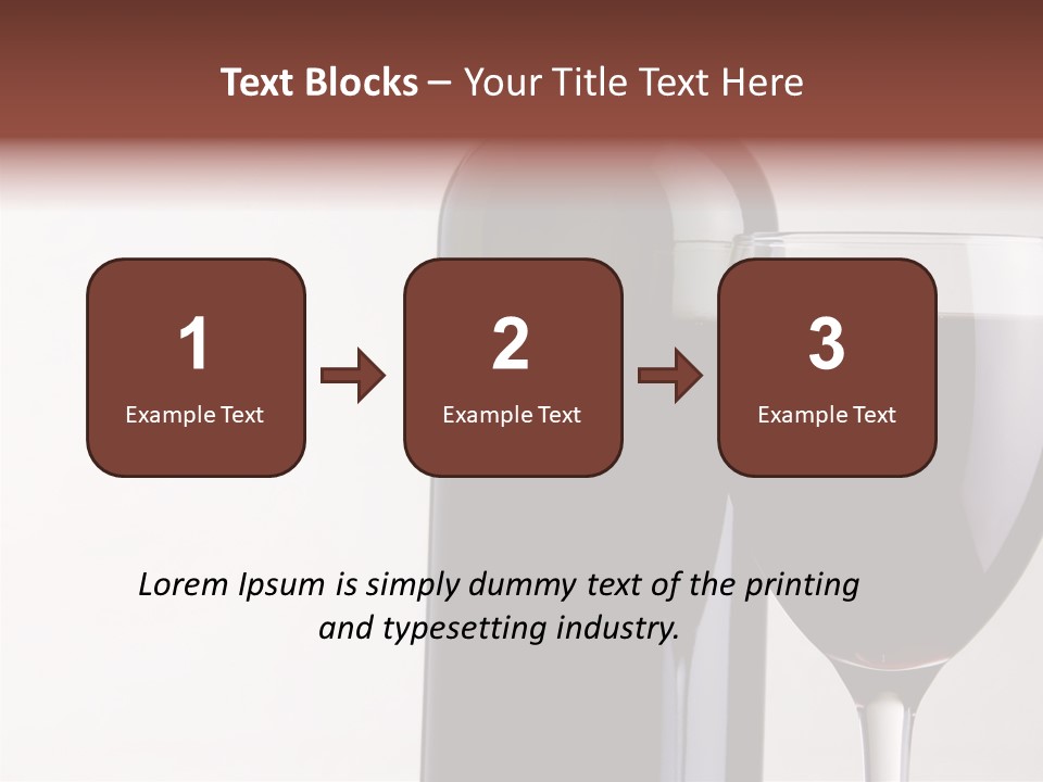 Reflex White Background Cheers PowerPoint Template