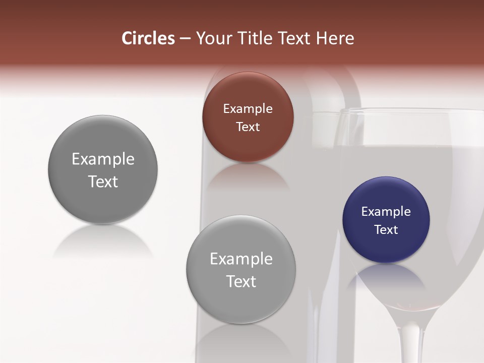 Reflex White Background Cheers PowerPoint Template