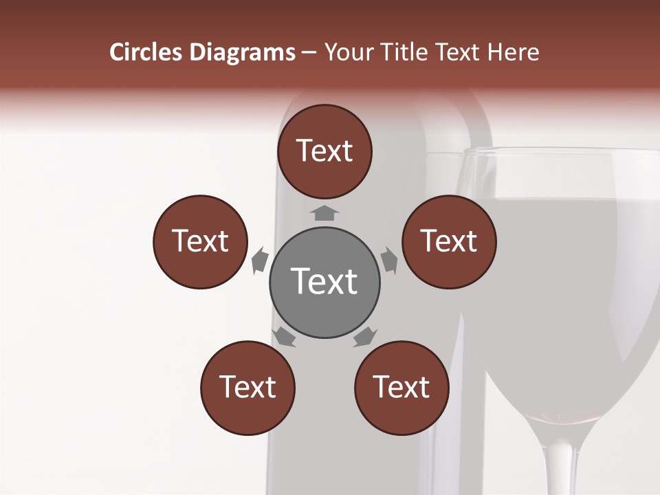 Reflex White Background Cheers PowerPoint Template