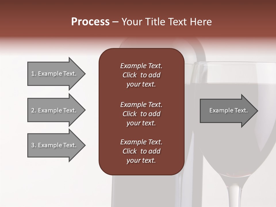 Reflex White Background Cheers PowerPoint Template