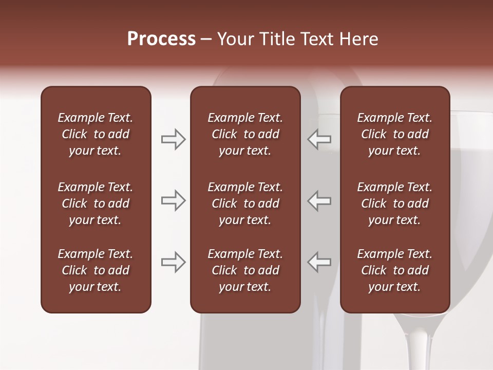 Reflex White Background Cheers PowerPoint Template