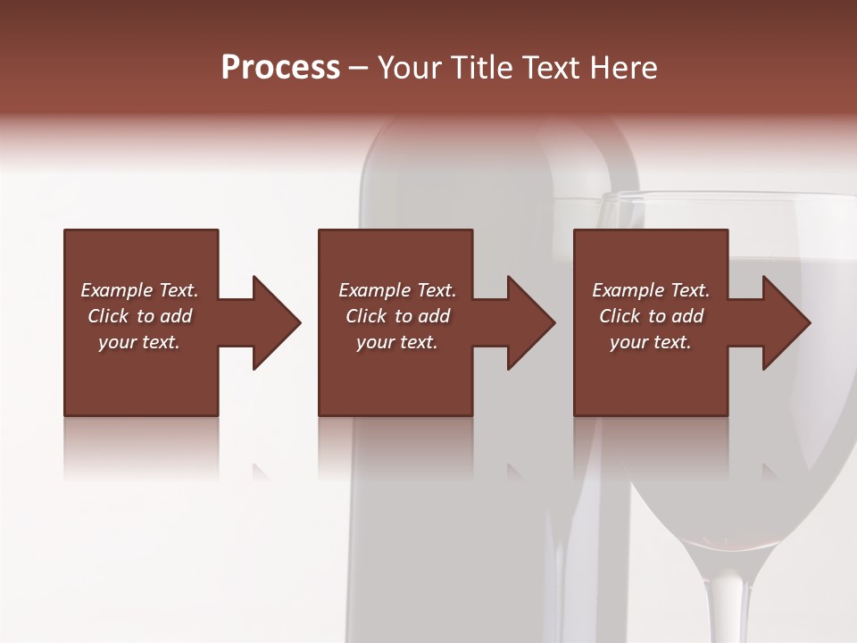 Reflex White Background Cheers PowerPoint Template