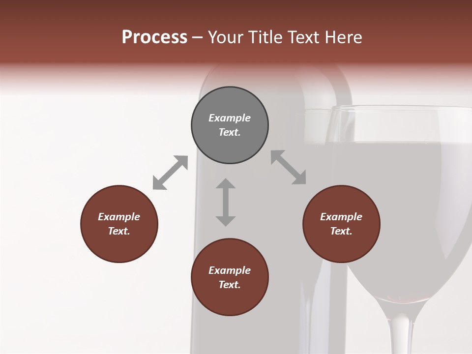 Reflex White Background Cheers PowerPoint Template