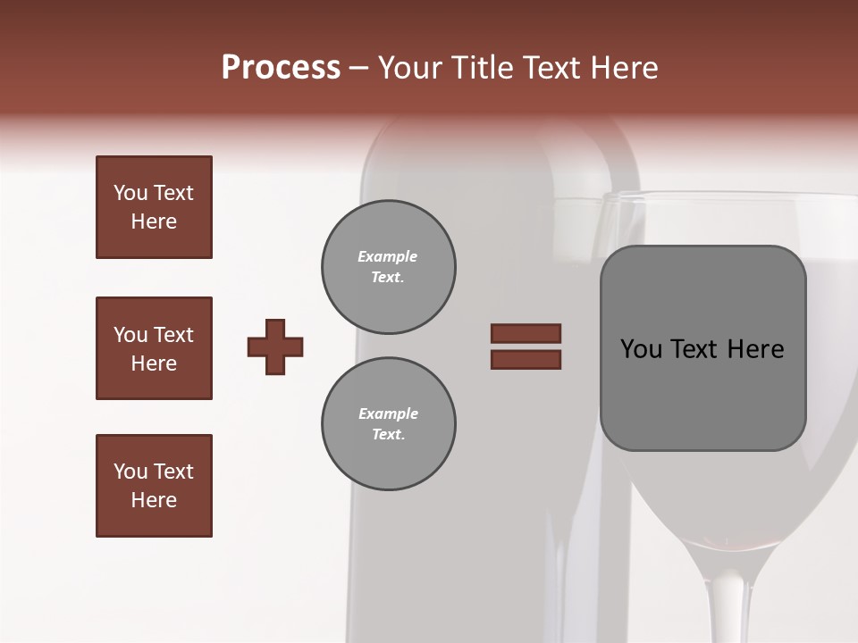 Reflex White Background Cheers PowerPoint Template