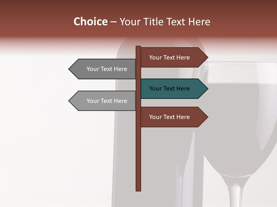 Reflex White Background Cheers PowerPoint Template