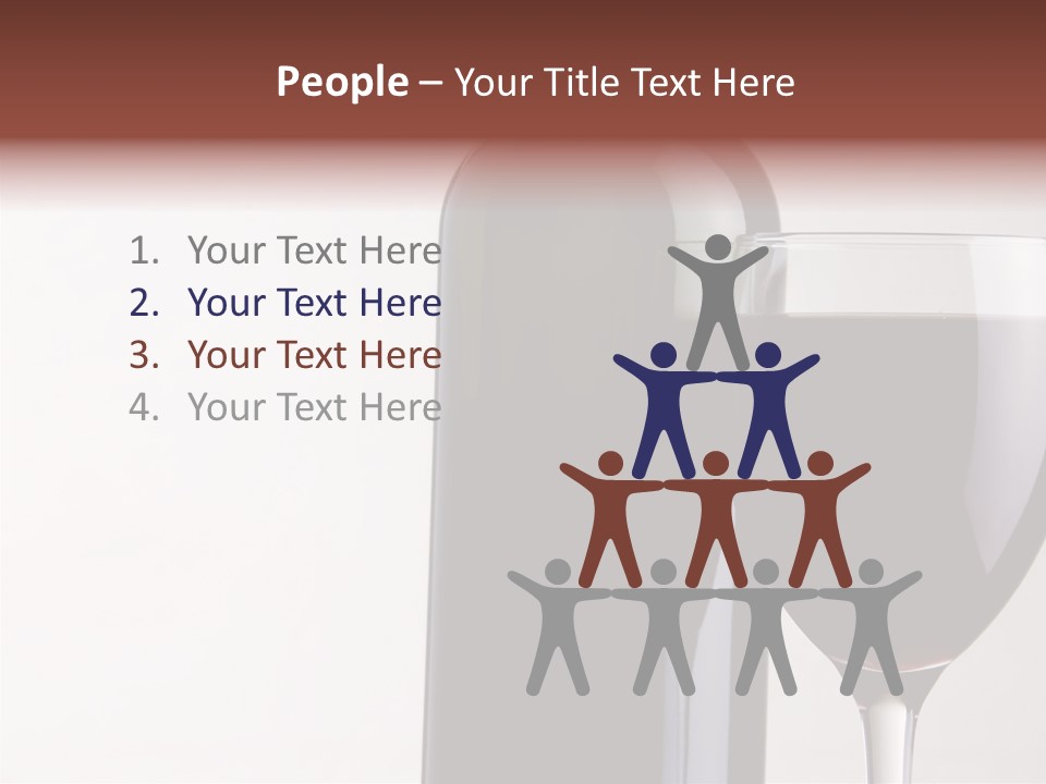 Reflex White Background Cheers PowerPoint Template