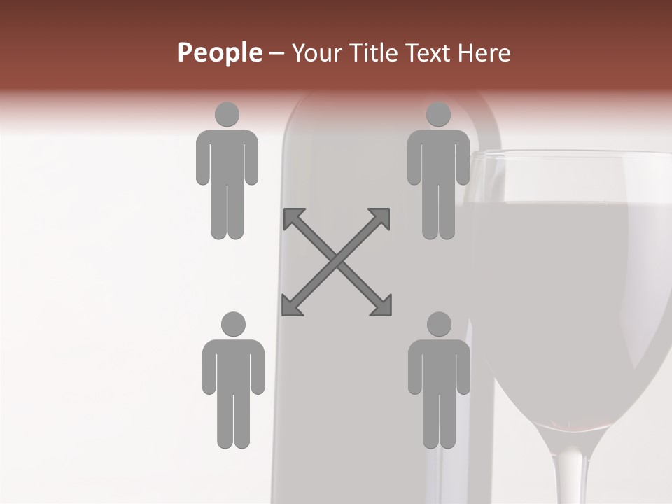 Reflex White Background Cheers PowerPoint Template