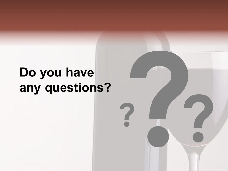 Reflex White Background Cheers PowerPoint Template