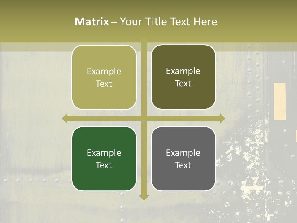 Rivet Corrosion Rust PowerPoint Template