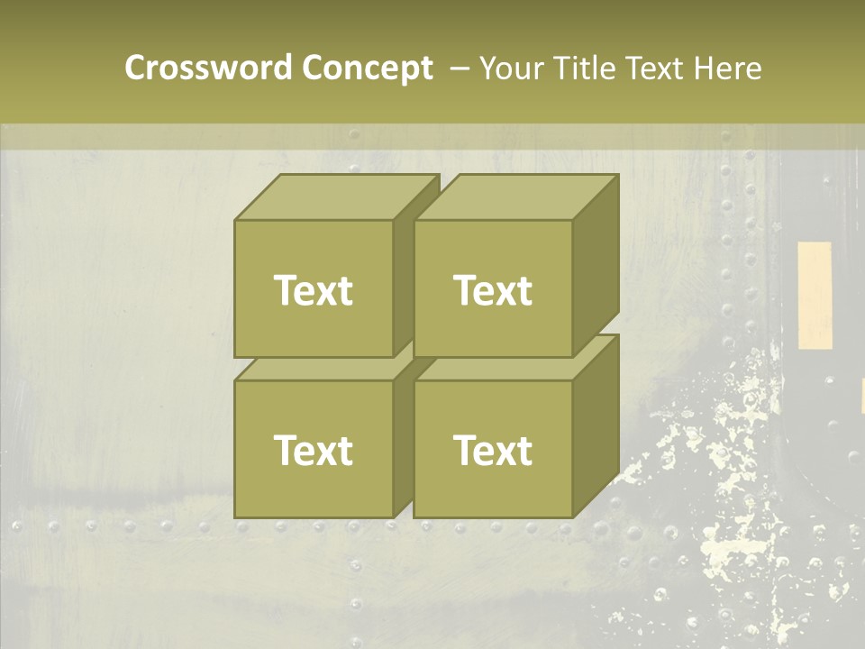 Rivet Corrosion Rust PowerPoint Template