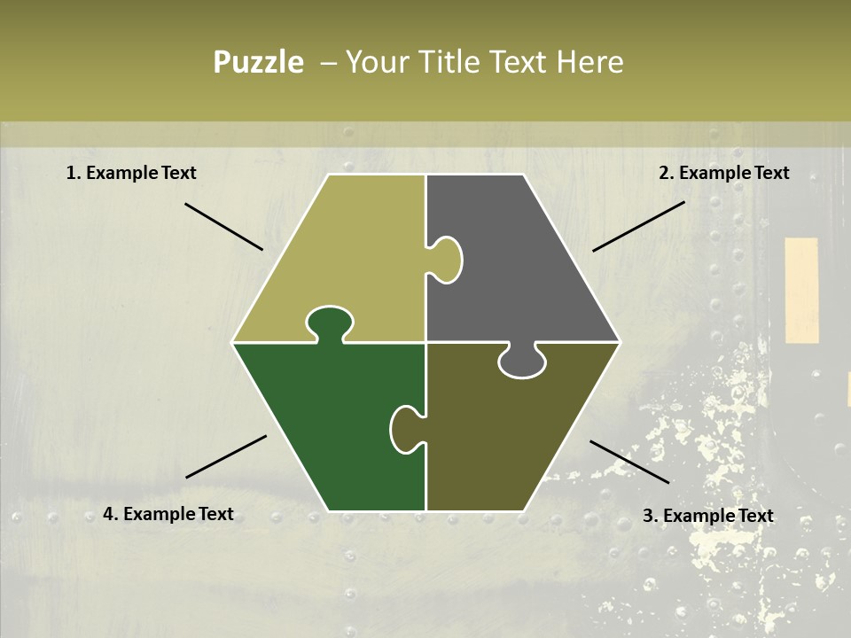 Rivet Corrosion Rust PowerPoint Template