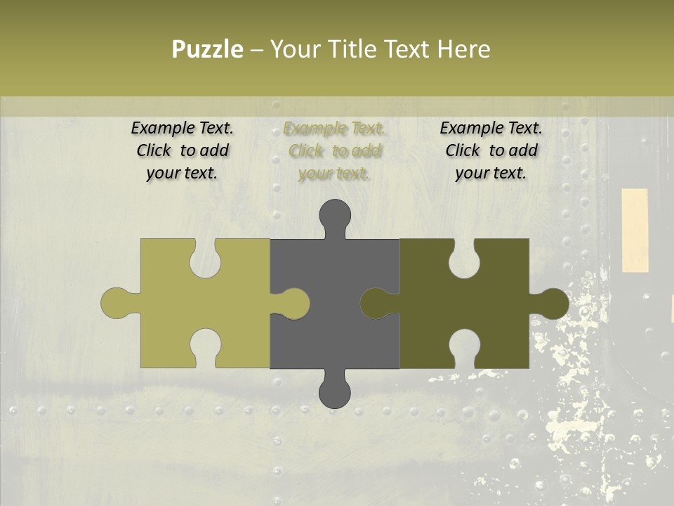 Rivet Corrosion Rust PowerPoint Template