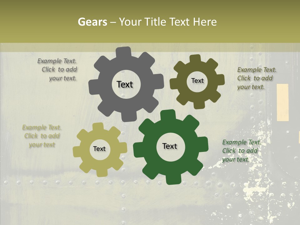 Rivet Corrosion Rust PowerPoint Template