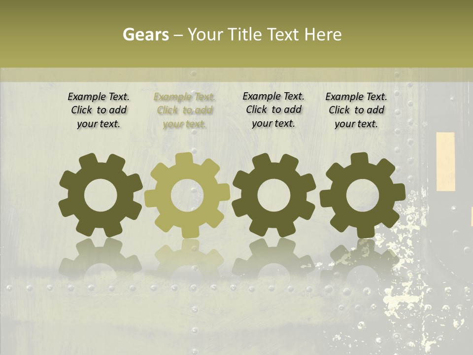 Rivet Corrosion Rust PowerPoint Template