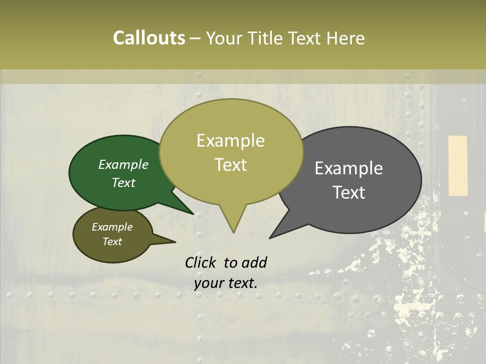 Rivet Corrosion Rust PowerPoint Template