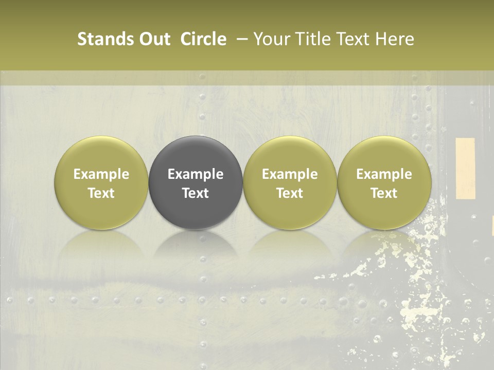 Rivet Corrosion Rust PowerPoint Template
