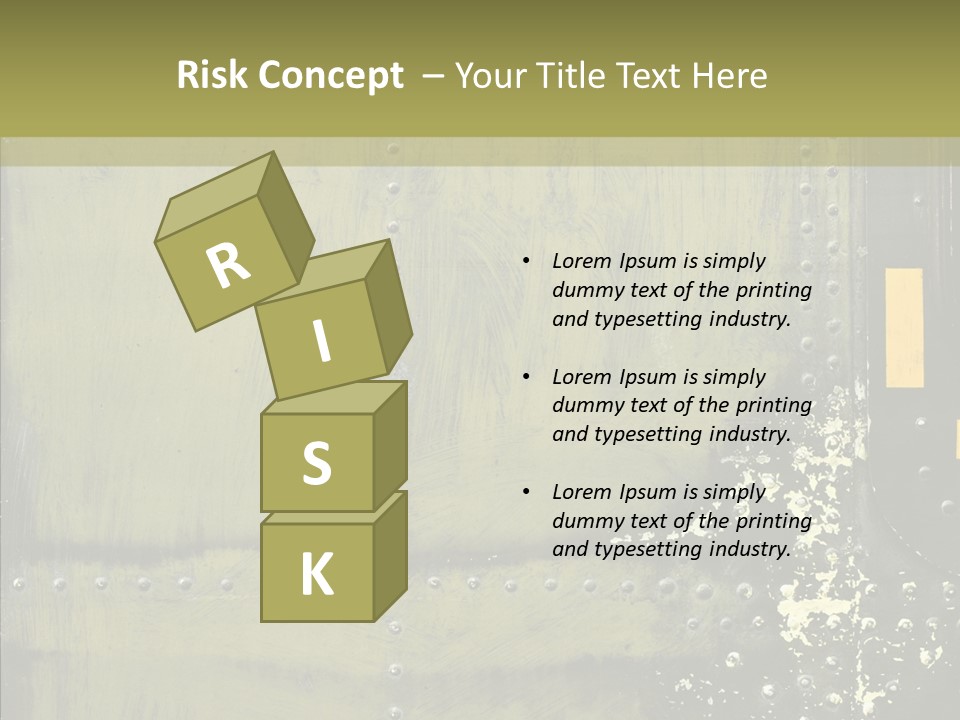 Rivet Corrosion Rust PowerPoint Template