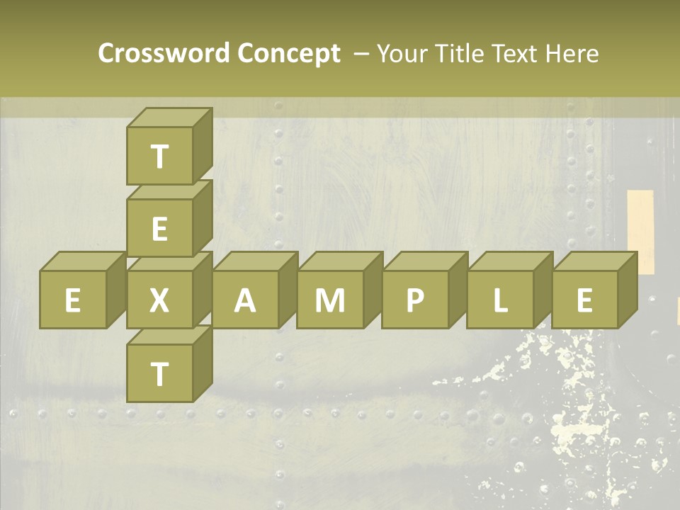 Rivet Corrosion Rust PowerPoint Template
