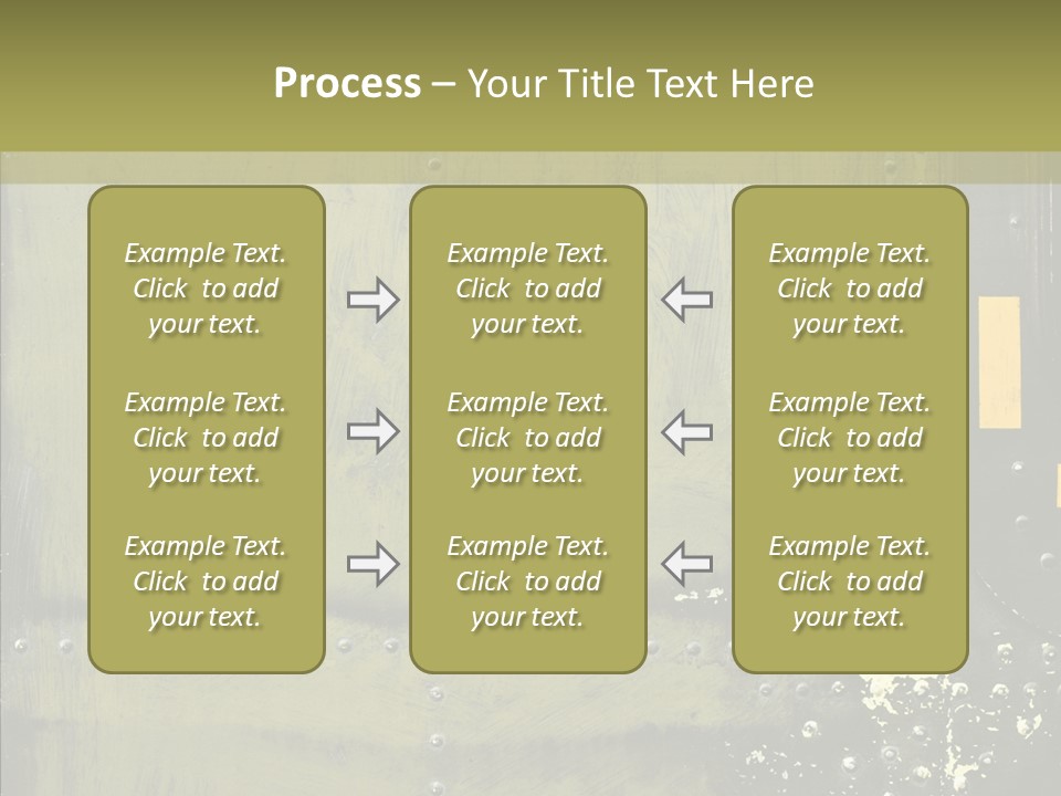 Rivet Corrosion Rust PowerPoint Template
