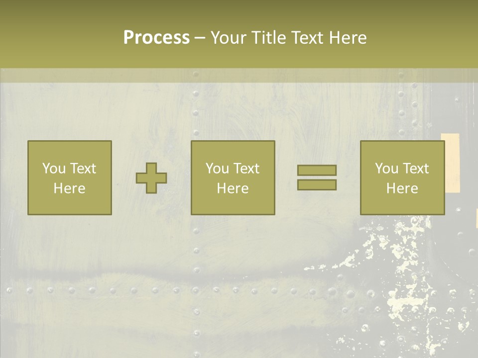 Rivet Corrosion Rust PowerPoint Template