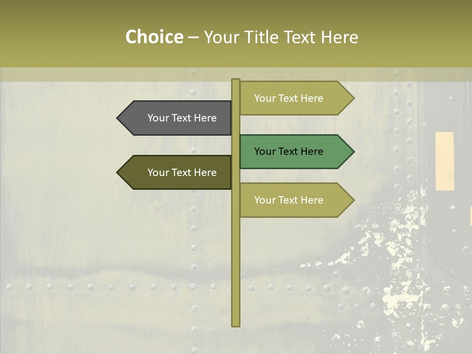 Rivet Corrosion Rust PowerPoint Template