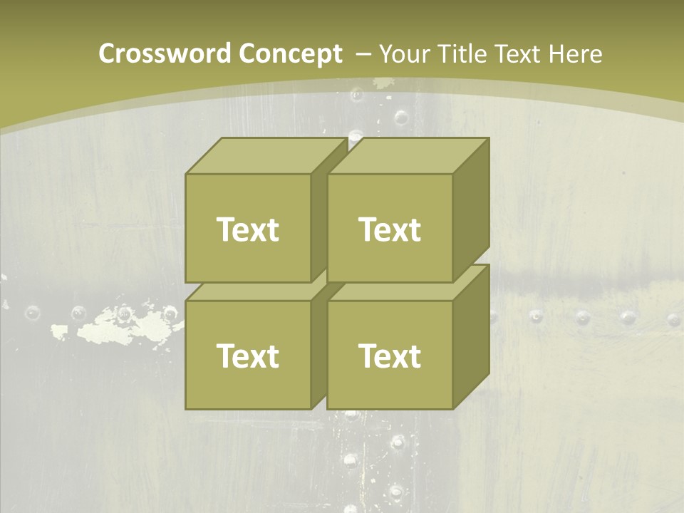 Screws Flight Oxidation PowerPoint Template