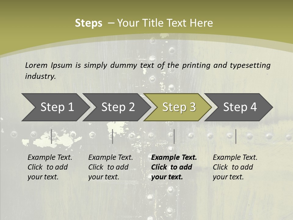 Screws Flight Oxidation PowerPoint Template