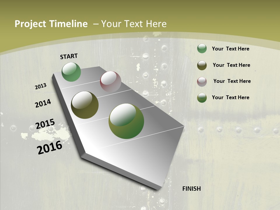 Screws Flight Oxidation PowerPoint Template