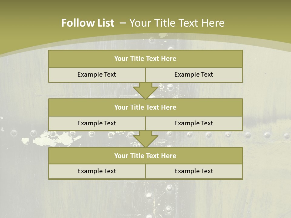 Screws Flight Oxidation PowerPoint Template